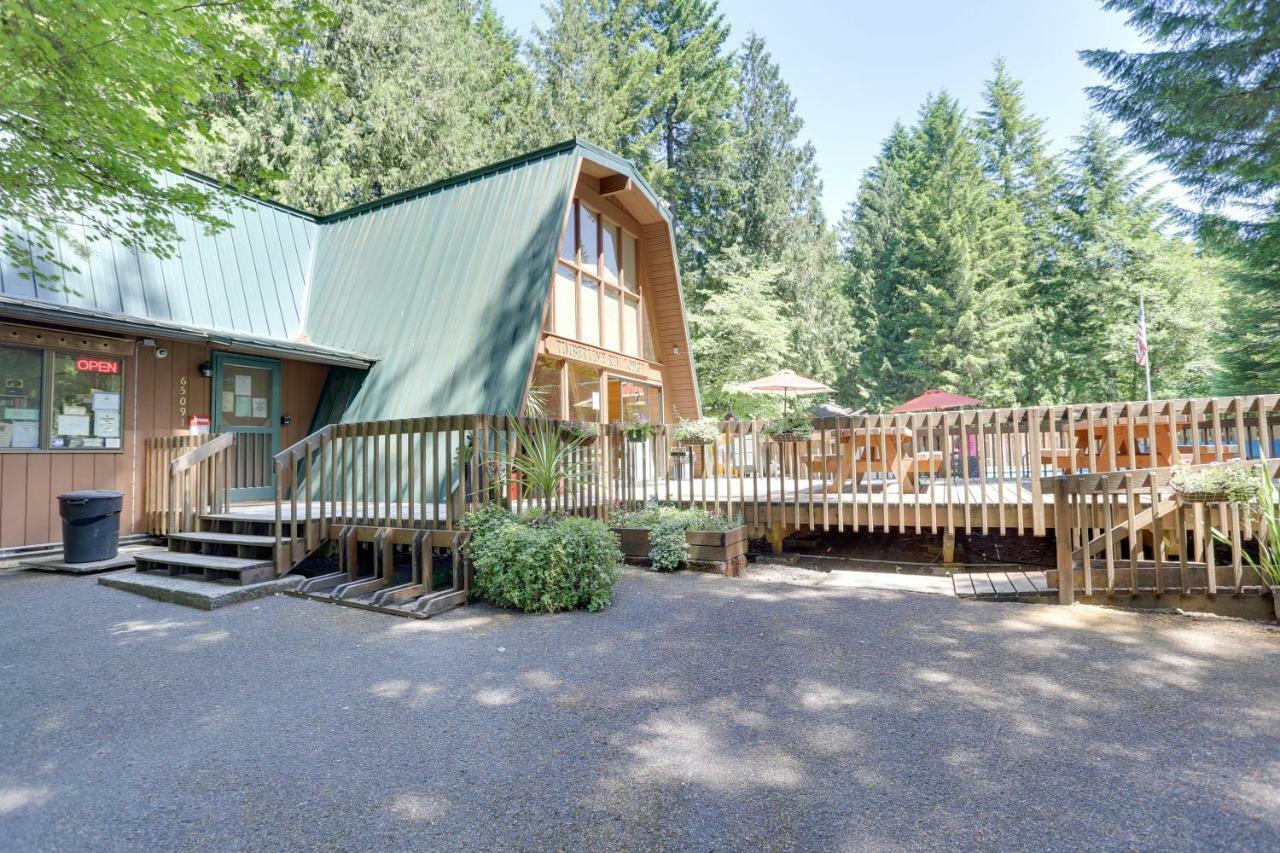 Вилла Marshall'S Cabin In Rhododendron Welches Экстерьер фото